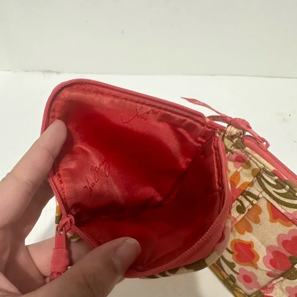 Vera Bradley Floral Wristlet Wallet